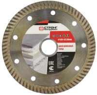 Алмазный диск по бетону 125*22.23*10*2.0мм Turbo Strong СТД-13100125